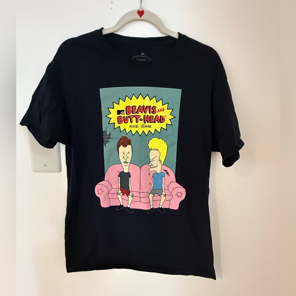 Beavis and Butt-Head Black T-Shirt